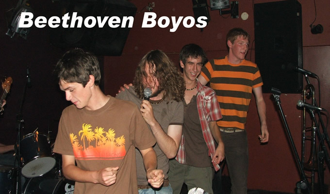 Click here to visit Newport's ska, reggae and pop punk enthusiasts the Beethoven Boyos @ myspace - check out Mafalda's YouTube video, it'll give you a good idea where these guys are on the mad scale!