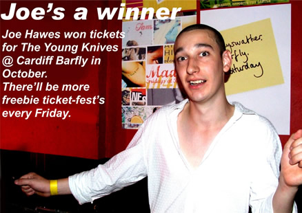 Click here for the gig line-up @ Cardiff Barfly