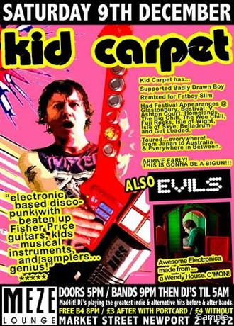 Kid Carpet @ Mad4it pics here